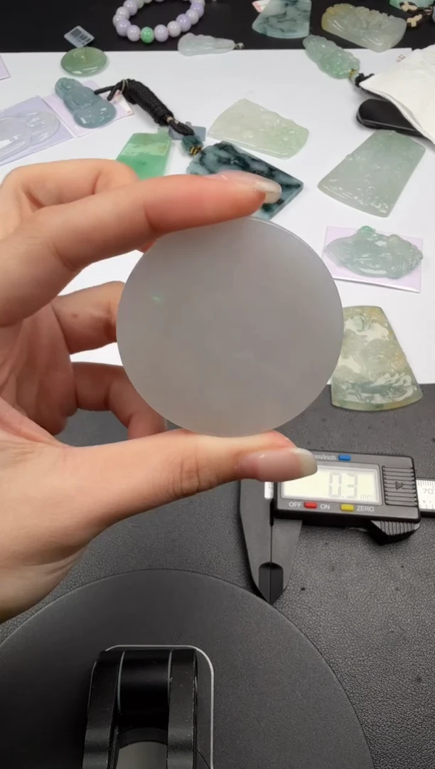 吊坠(不含链)未镶嵌翡翠翡翠饰品-253