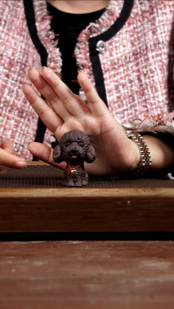 茶壶紫砂茶宠泰迪