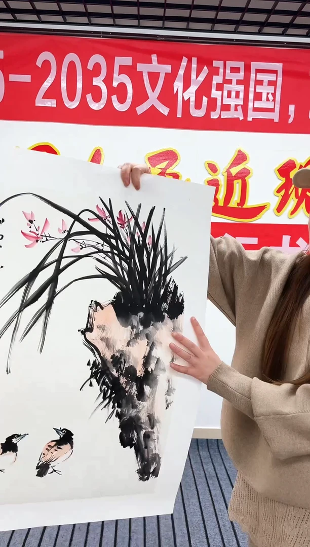 精品国画花鸟作品