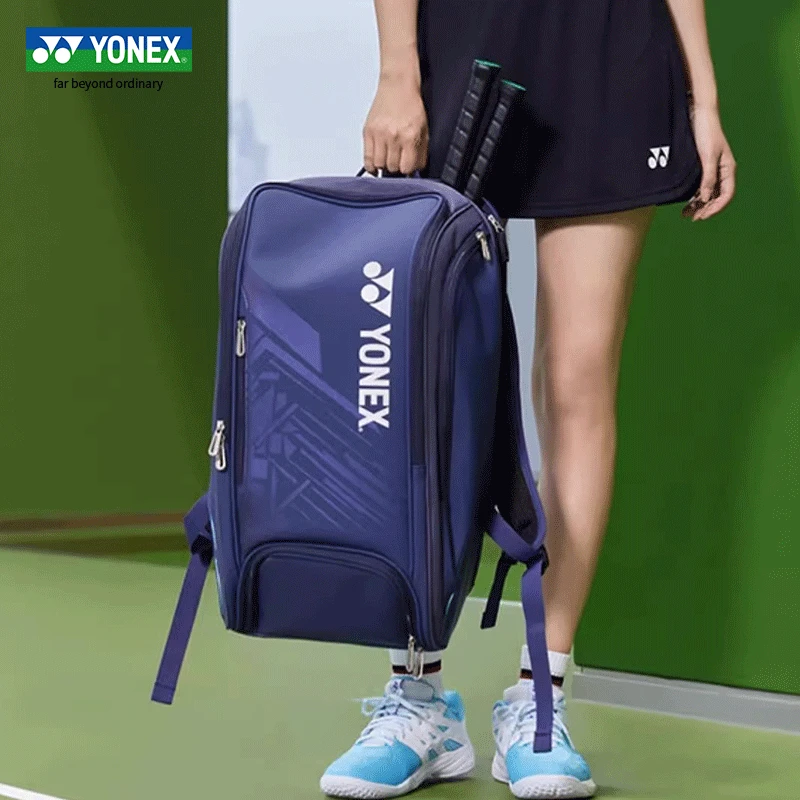 YONEX尤尼克斯网球包yy正品双肩包多功能羽毛球包大容量BA02512EX