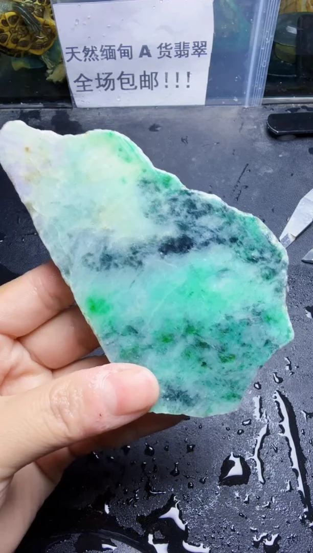 未镶嵌挂件翡翠天然翡翠033