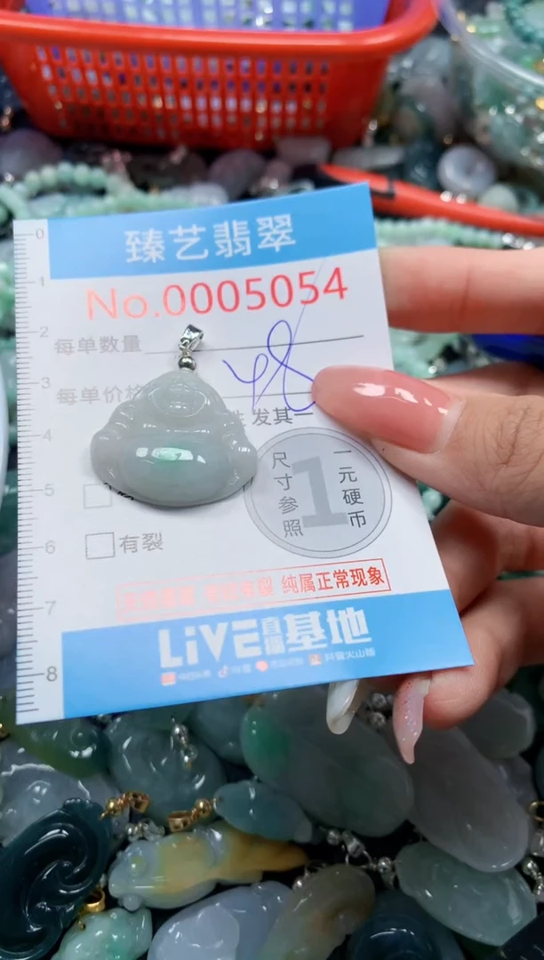翡翠未镶嵌吊坠(不含链)5054
