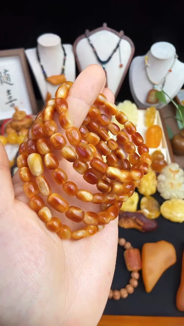 未镶嵌琥珀珠宝奇石多样性发其一