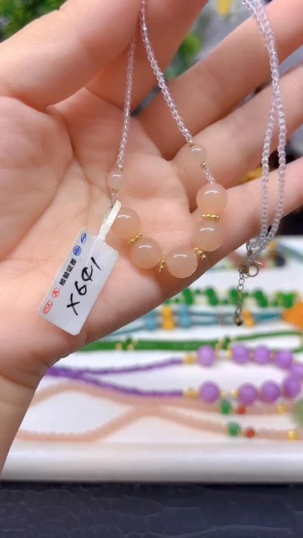 颈饰未镶嵌和田玉X641