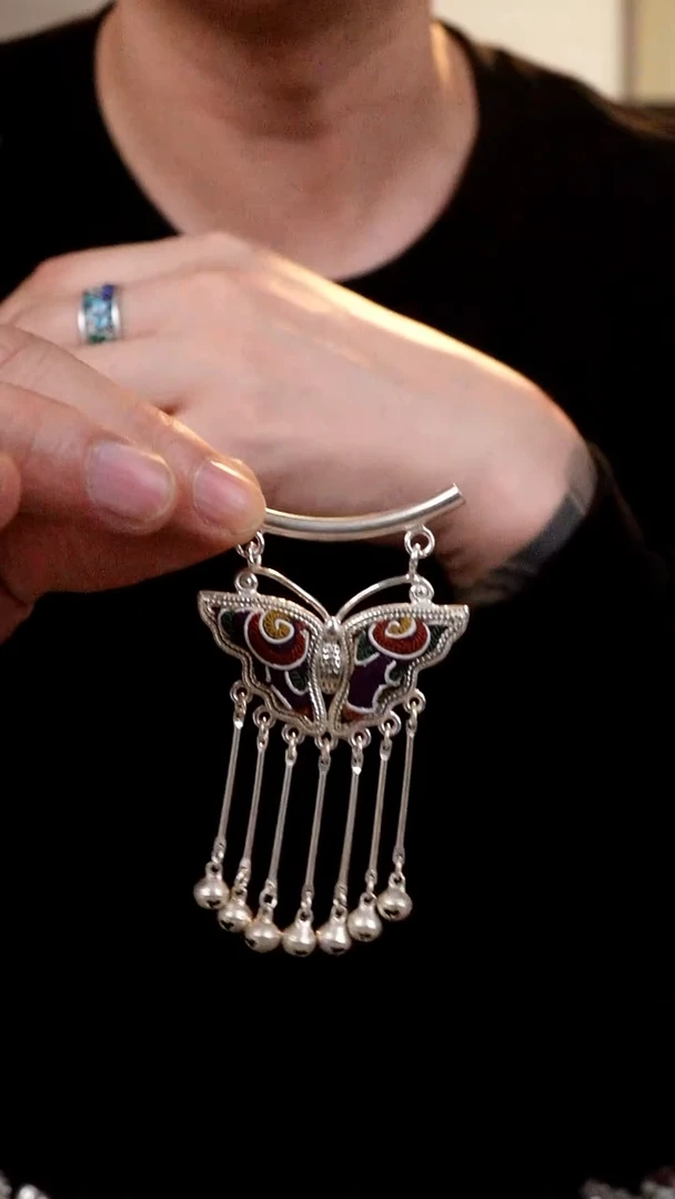 【闪购商品】刺绣058非遗手工刺绣吊坠