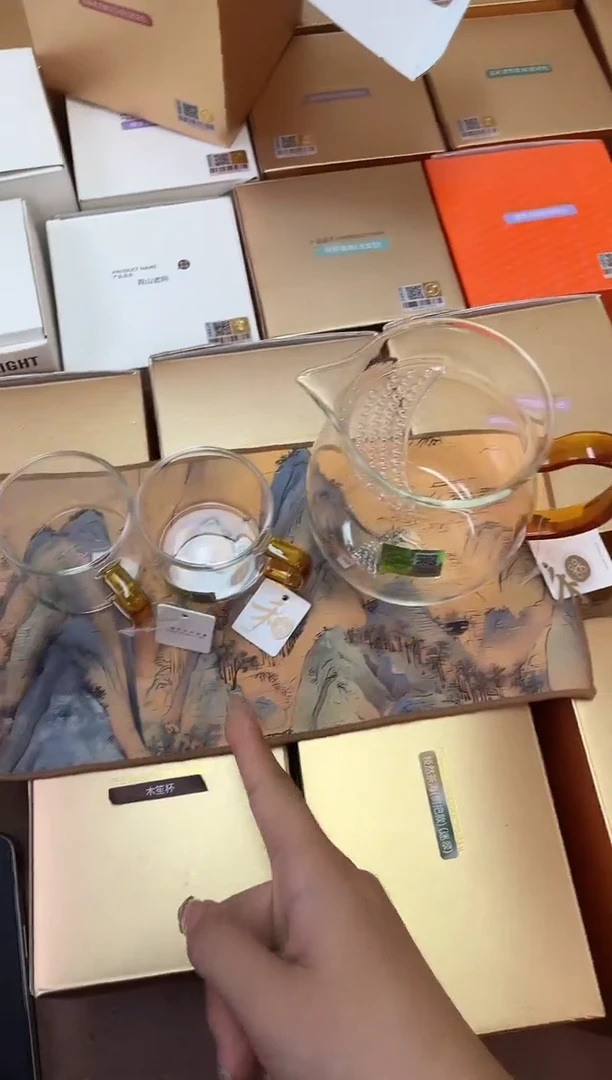 观禄琥珀+清禾杯琥珀+茶巾