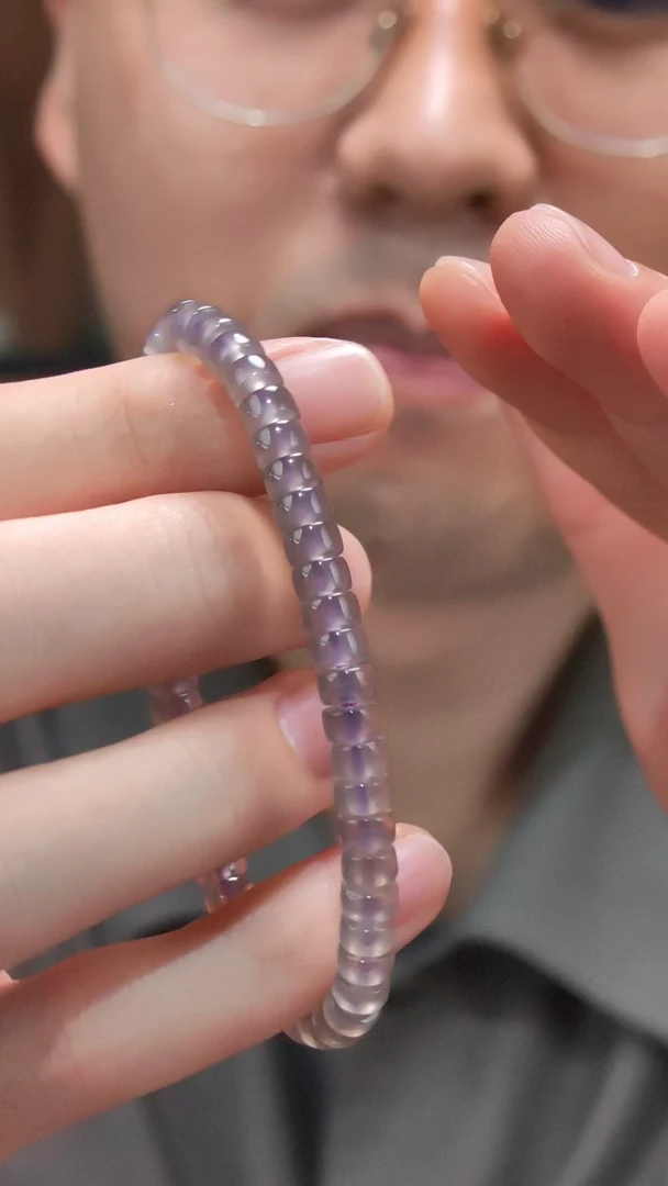 玛瑙/玉髓手串未镶嵌玛瑙直切手串ZD