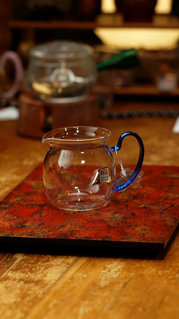 【闪购商品】禾器/晶彩美满茶海/浅蓝色/定制款