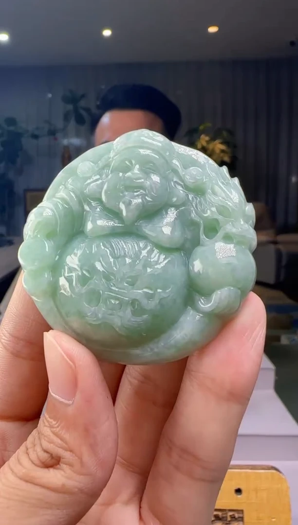 吊坠(不含链)未镶嵌翡翠AR@@60B7J19496