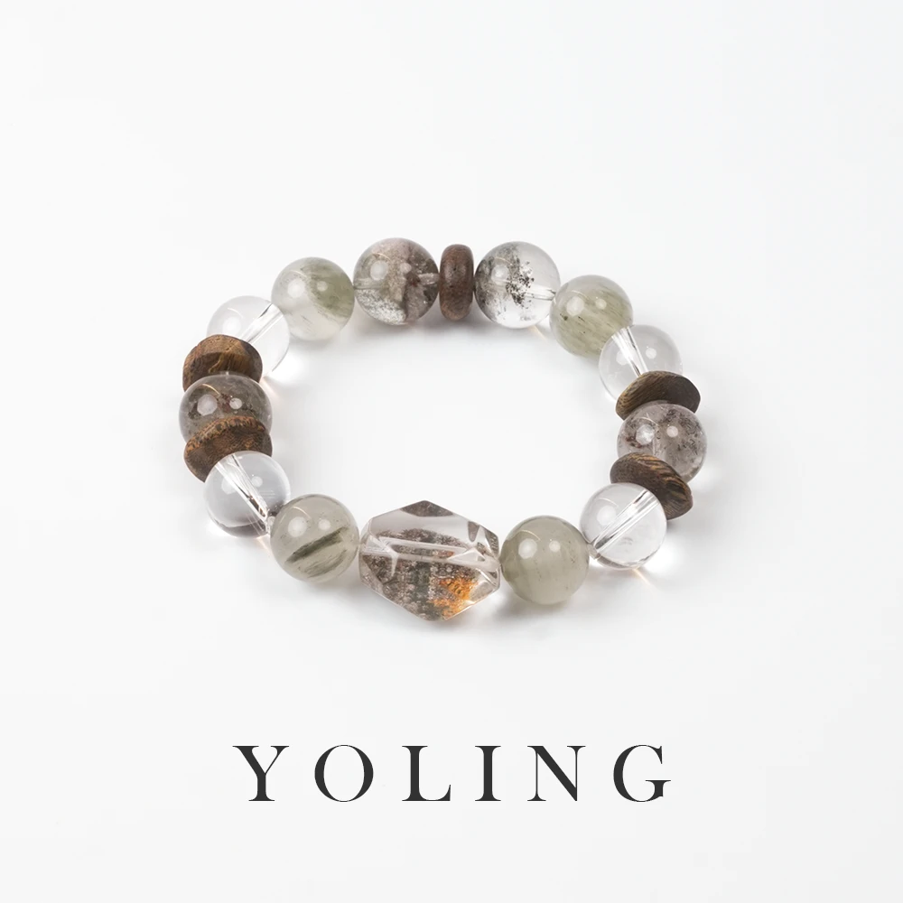 YOLING | 「玉髓」异形顶珠x白水