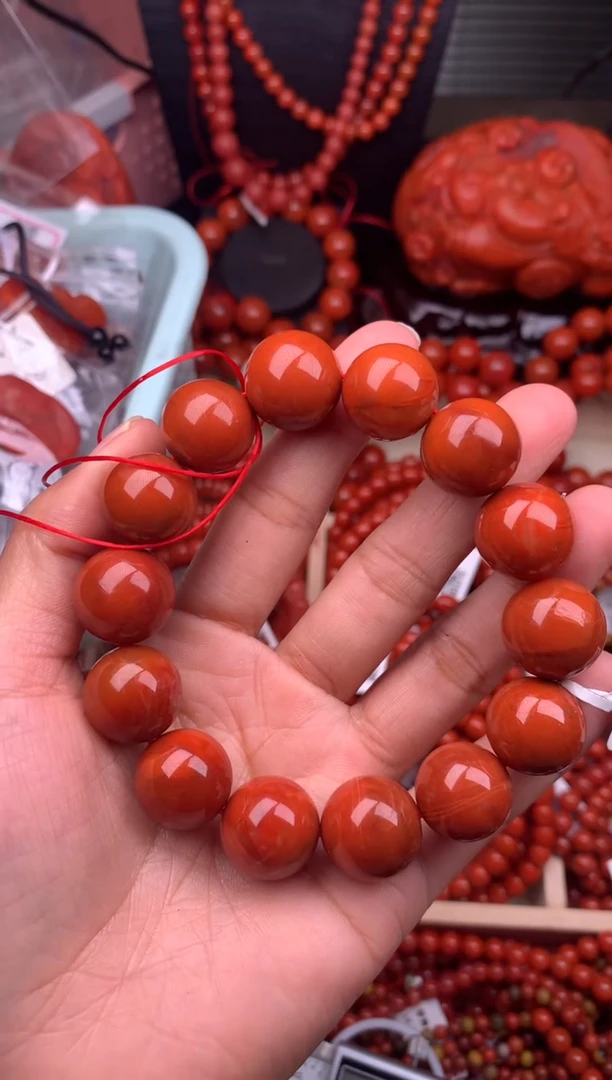 【闪购商品】南红玛瑙珠宝奇石未镶嵌16随机多样性/一条