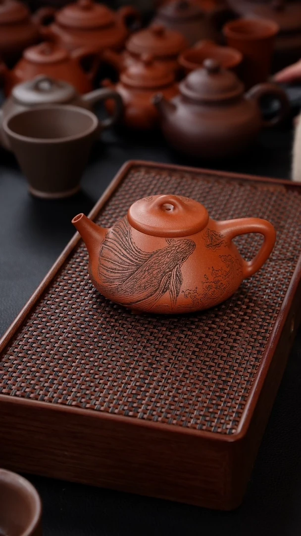 【闪购商品】鲲鹏原矿紫砂高纯度红降坡60目190C