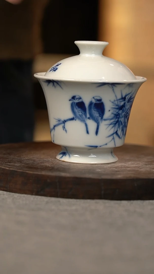 【闪购商品】微瑕福利微瑕福利柴窑竹摇清影120马蹄