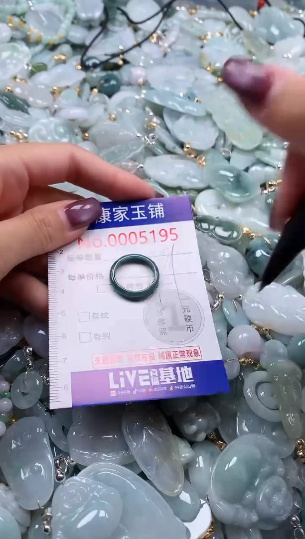翡翠未镶嵌吊坠(不含链)5195
