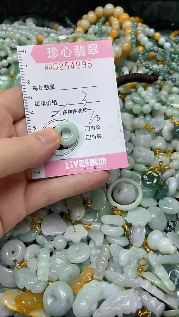 翡翠未镶嵌颈饰闪购0254995多样性发其一