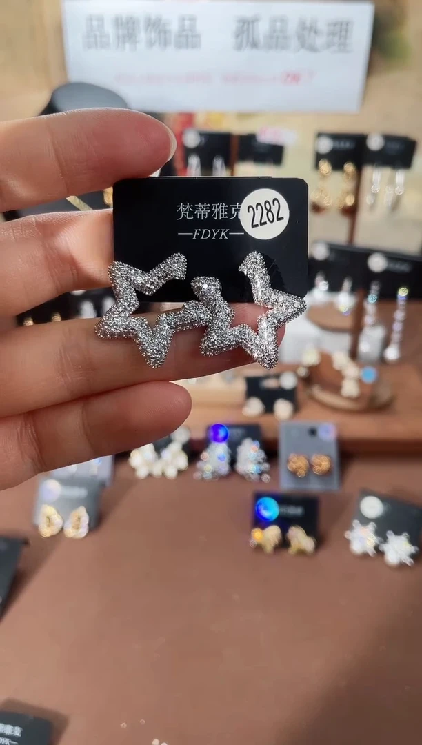 合金925银锆石梵2282