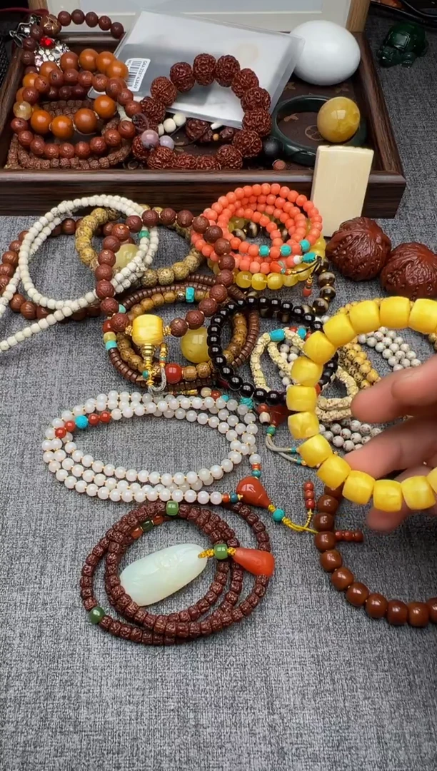 手串蜜蜡未镶嵌单圈