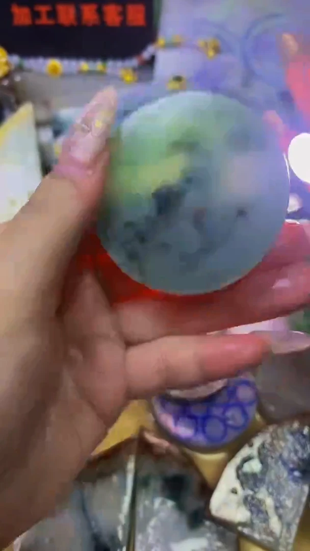 翡翠裸石未镶嵌天然缅甸翡翠A货621