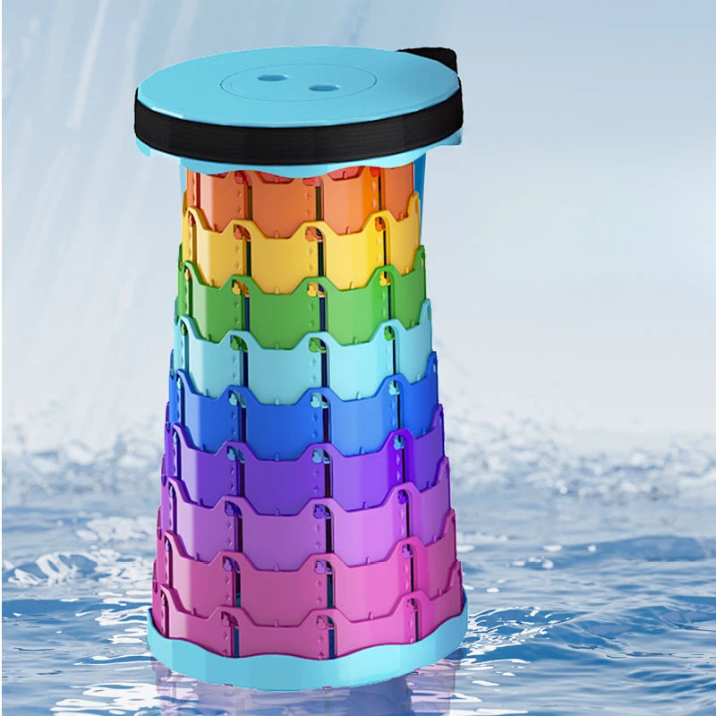 伸缩凳子收纳折叠可折叠家用收纳便携凳子