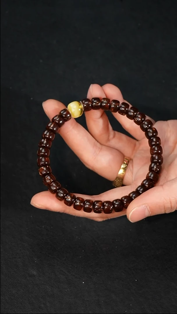 手串紫金鼠鼠尖纯肉精工精配8*5.7mm