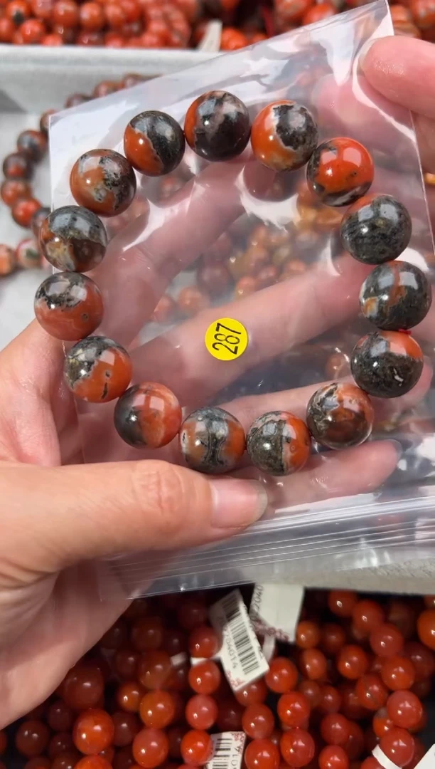 未镶嵌手串南红玛瑙15+