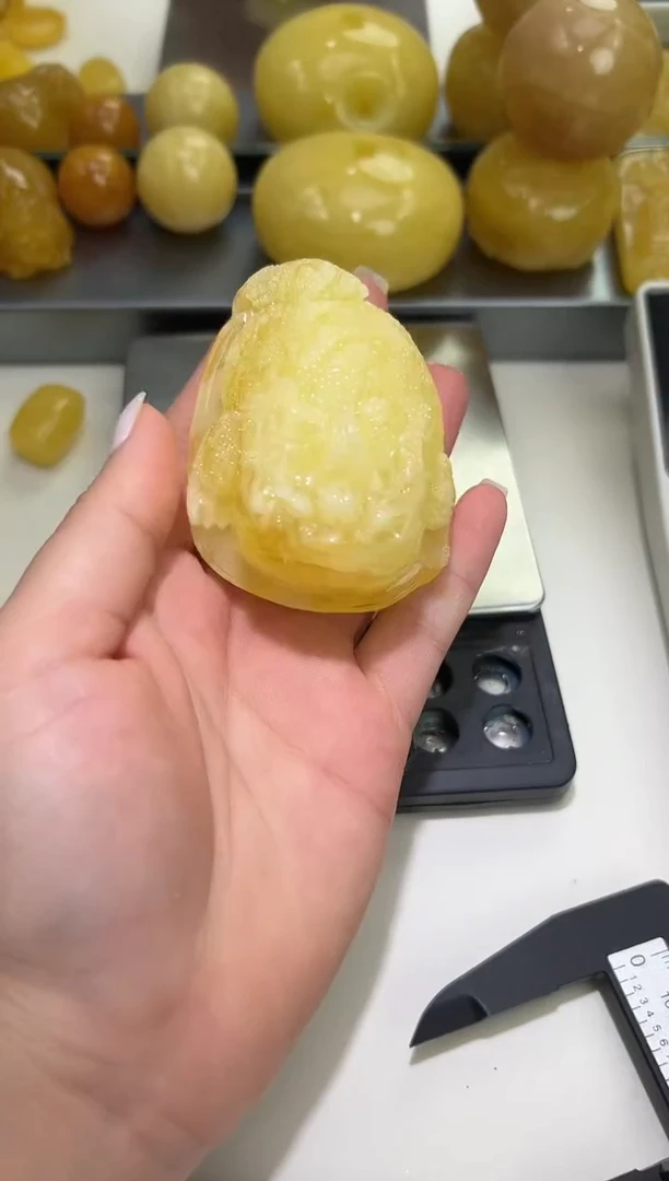 裸石琥珀未镶嵌琥珀蜜蜡吊坠