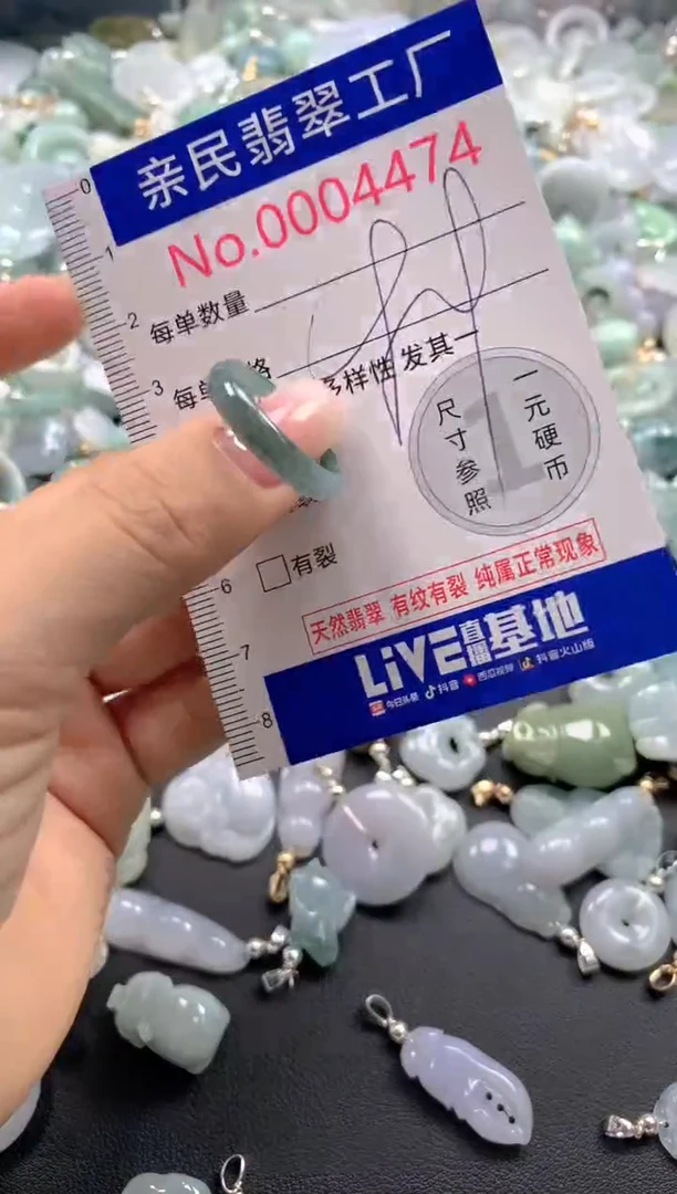颈饰未镶嵌翡翠4474