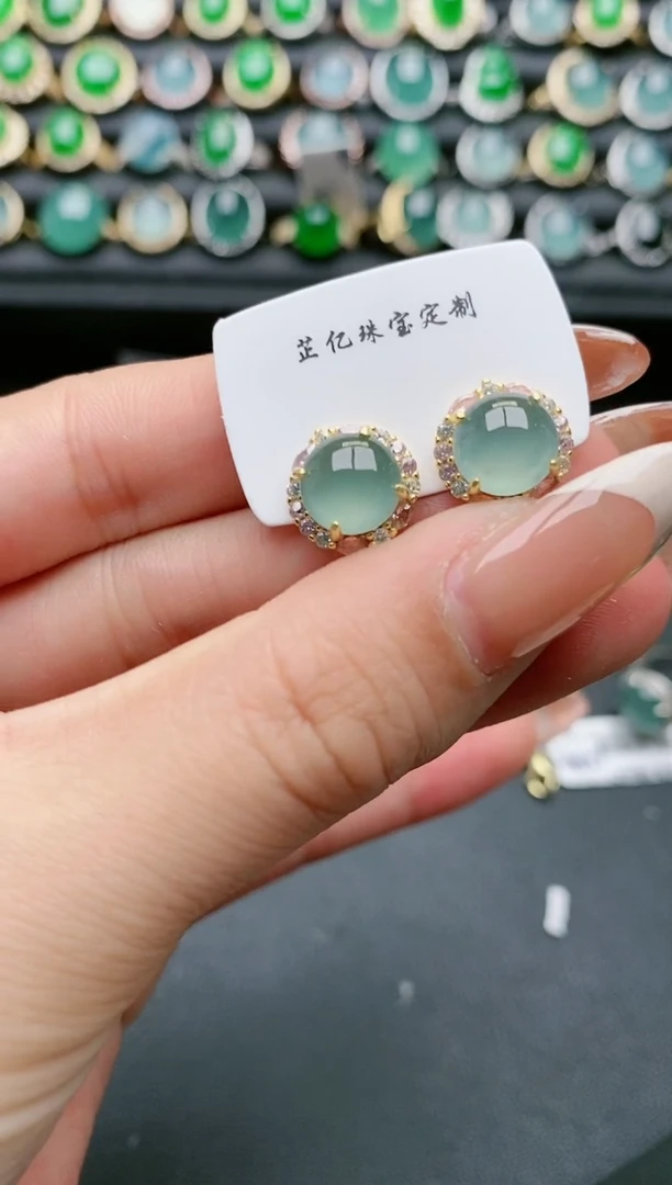 【闪购商品】翡翠戒指银S925镶嵌111111111