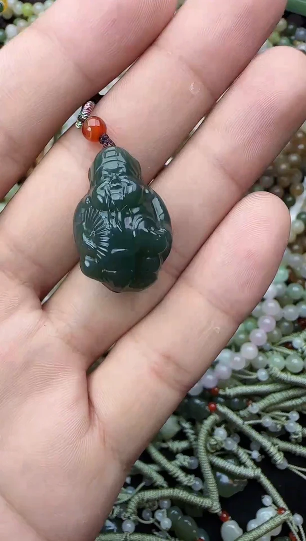 颈饰未镶嵌和田玉拍一发一