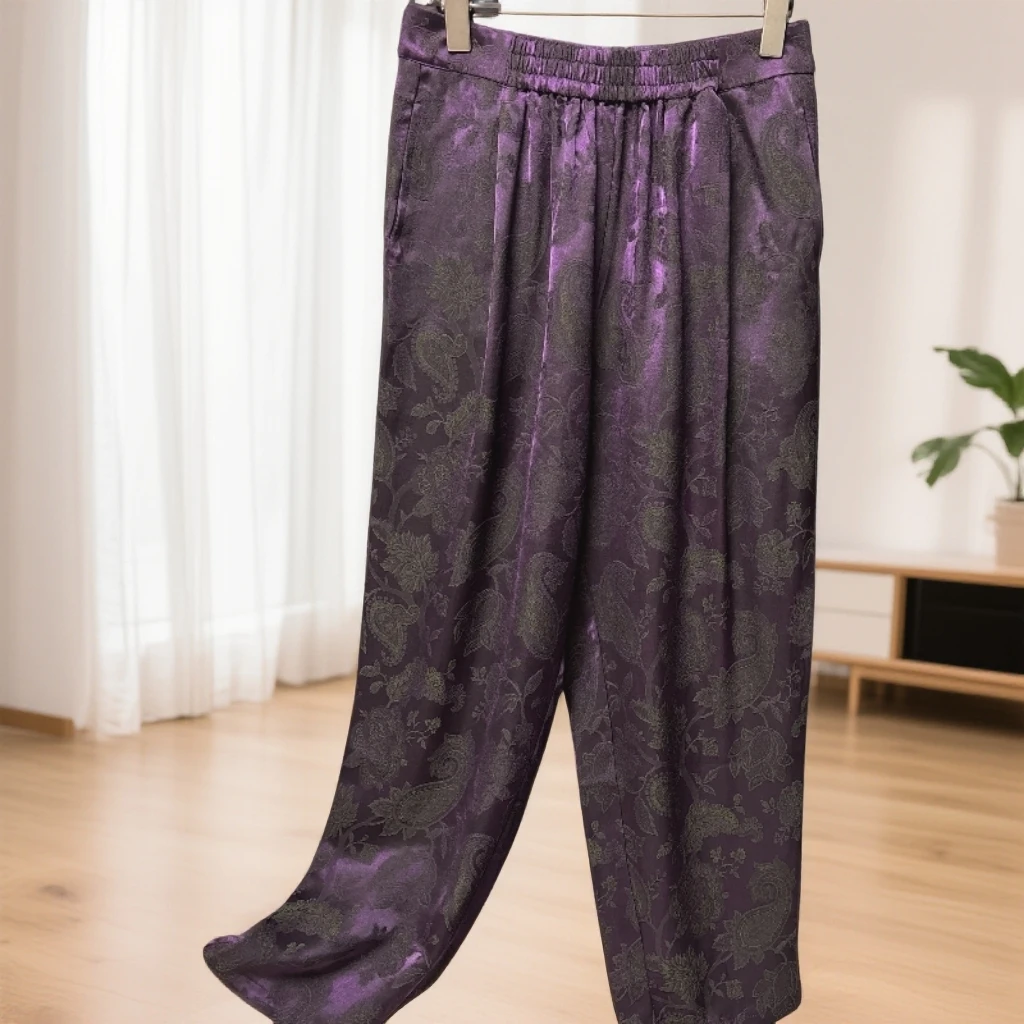 218【小吴专属】新款高定时尚百搭休闲宽松减龄小脚裤