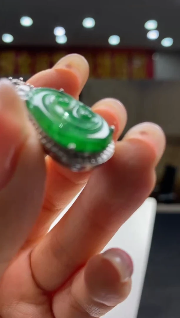 【闪购商品】翡翠颈饰未镶嵌********76