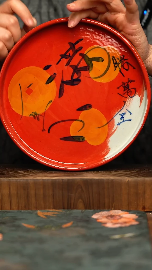 杯釉下彩手工手绘同款陶器