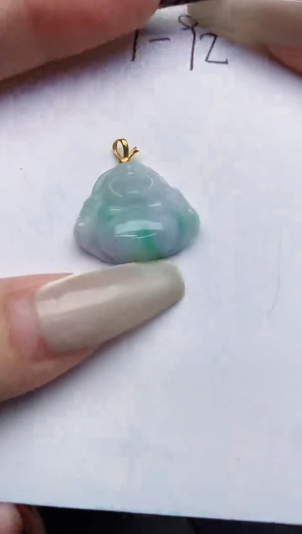 【闪购商品】翡翠颈饰18K金镶嵌000000000