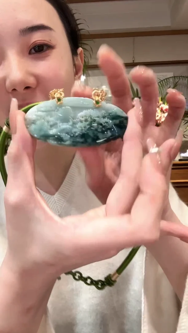 【闪购商品】翡翠颈饰未镶嵌国风