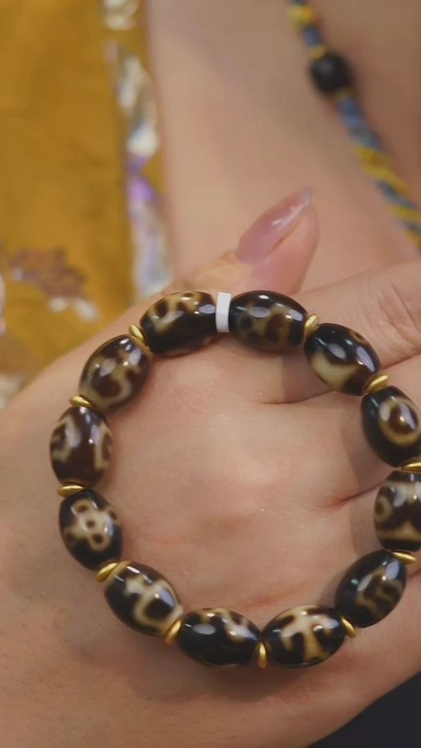 玛瑙/玉髓手串未镶嵌多样性发其一