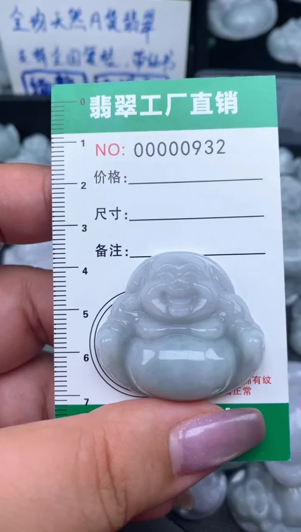 翡翠未镶嵌颈饰缅甸天然A货翡翠0932