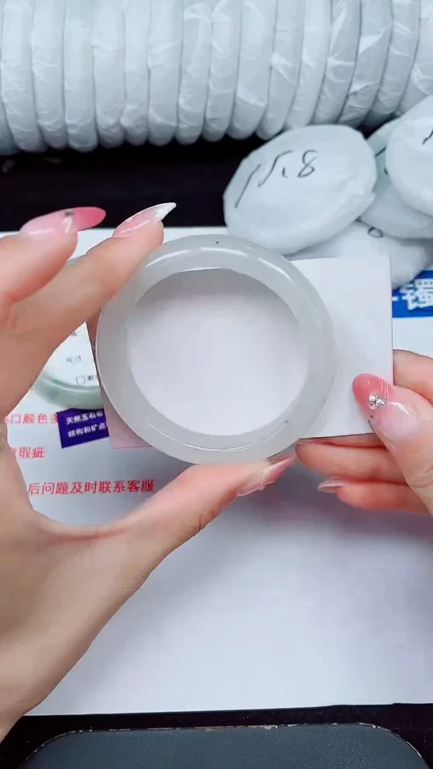 未镶嵌手镯石英质玉373-52/53