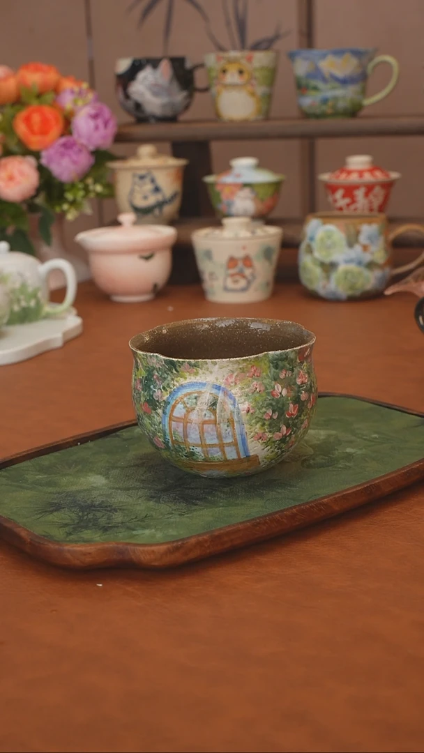 石一 花园手握杯