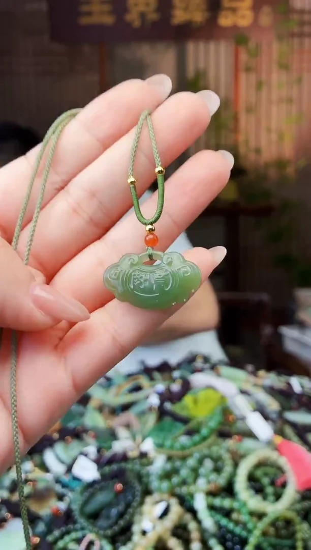 颈饰未镶嵌和田玉多样性发货拍一发一