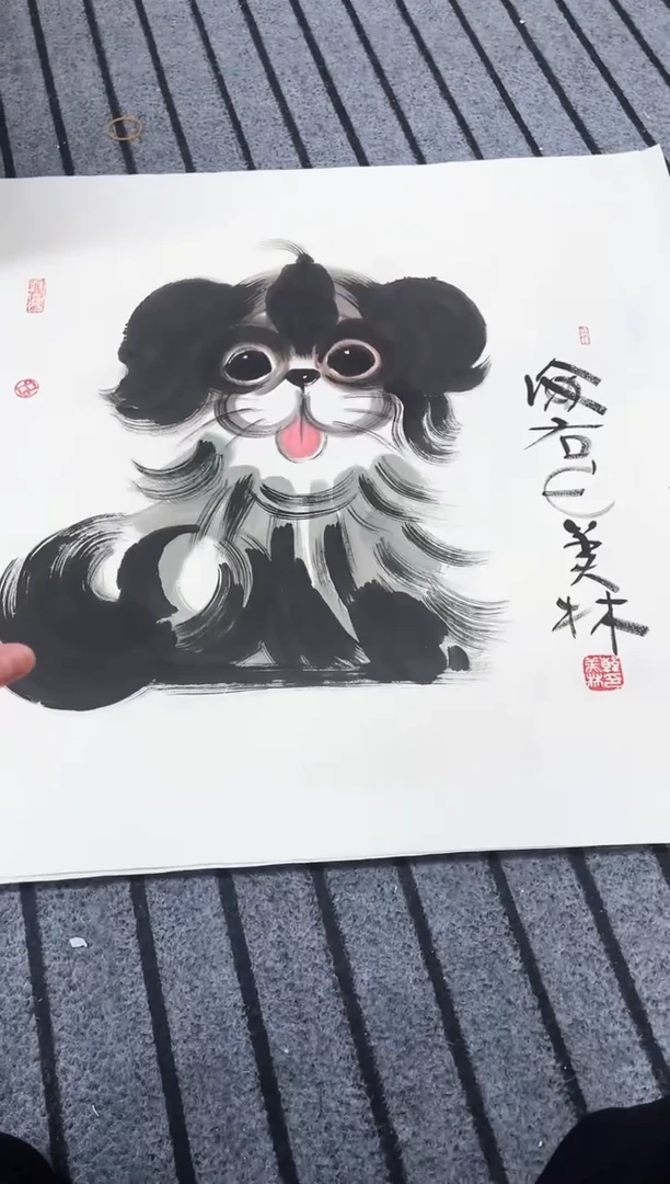 精品国画花鸟作品