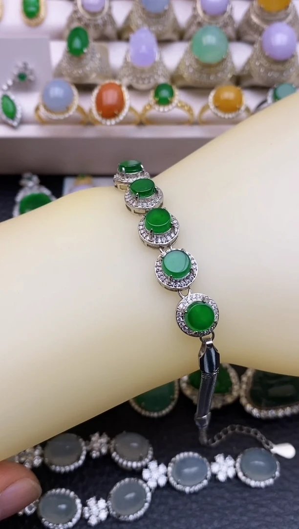 未镶嵌手链翡翠时尚款9996