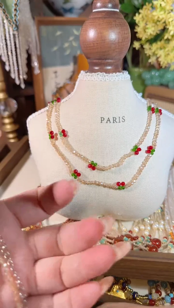 项链合金尖晶石樱桃 236