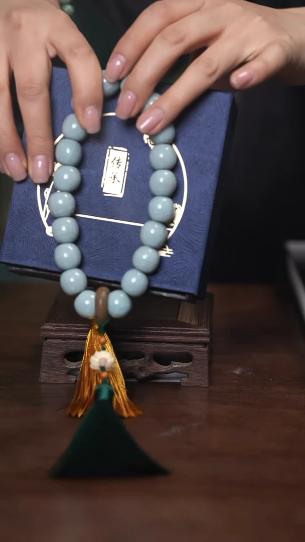 【闪购商品】清凉寺原产地仿古釉手工汝瓷手持