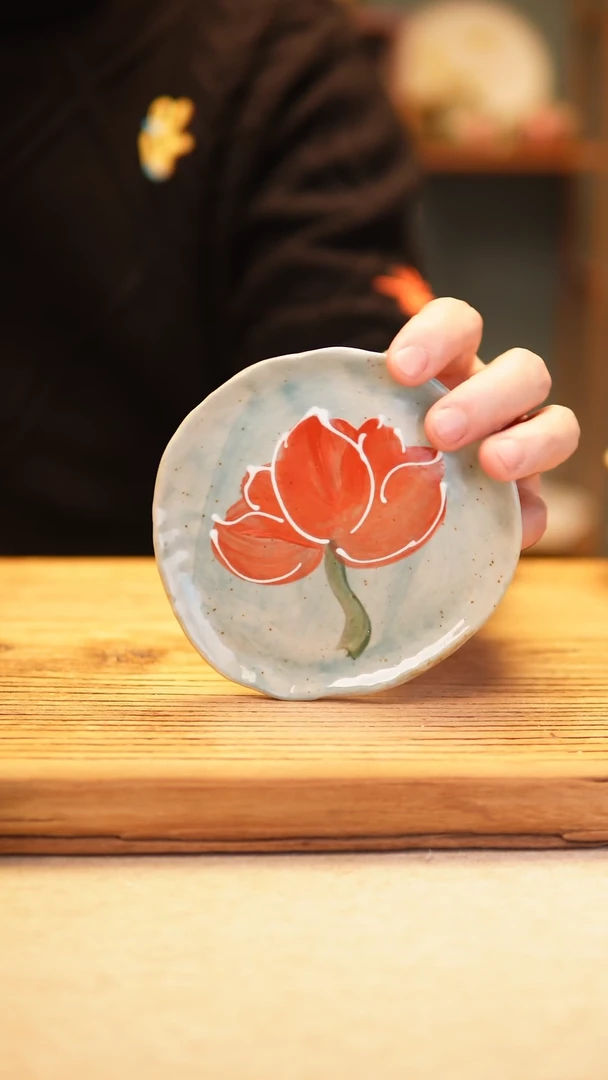 【闪购商品】@@陶园瓷舍@@纯手工手绘@高温釉下彩