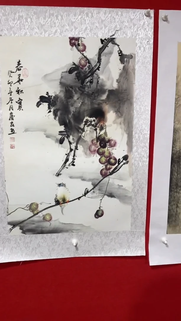 【闪购商品】国画LQY1487洋李庆友老师