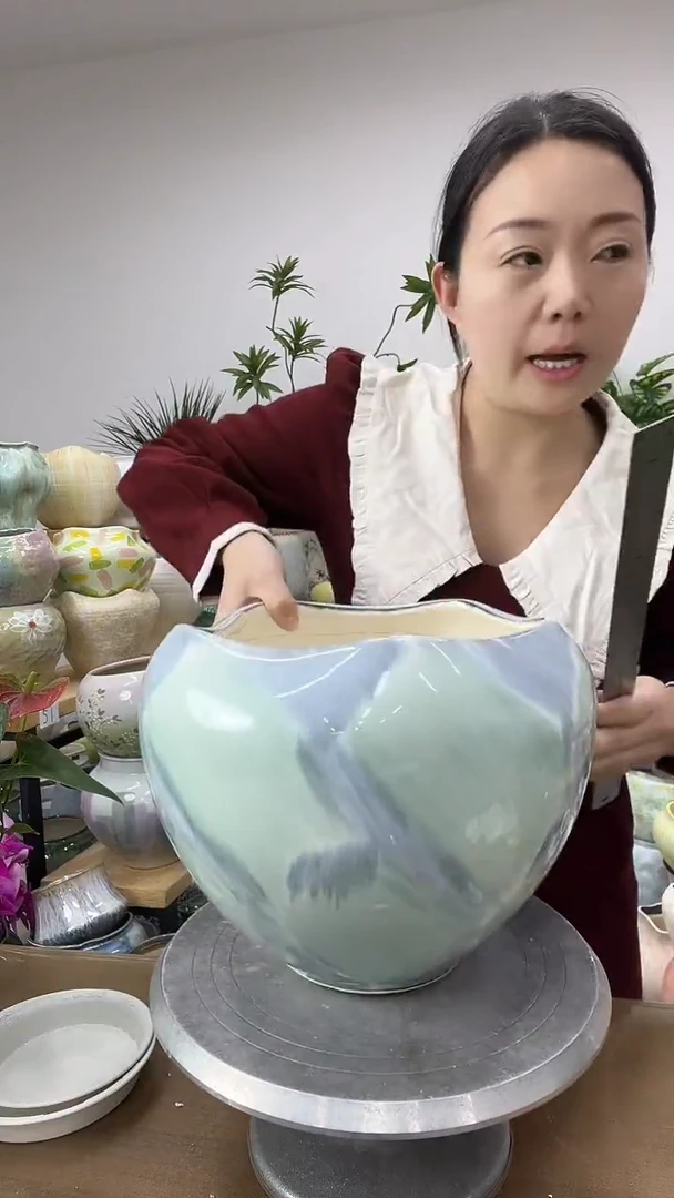 11.15陶瓷花盆直播链接高.    23  口 23