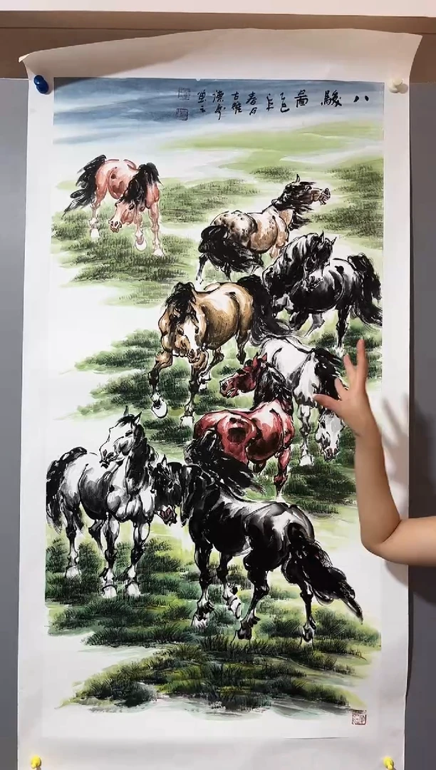 国画董鸿洲先生作品