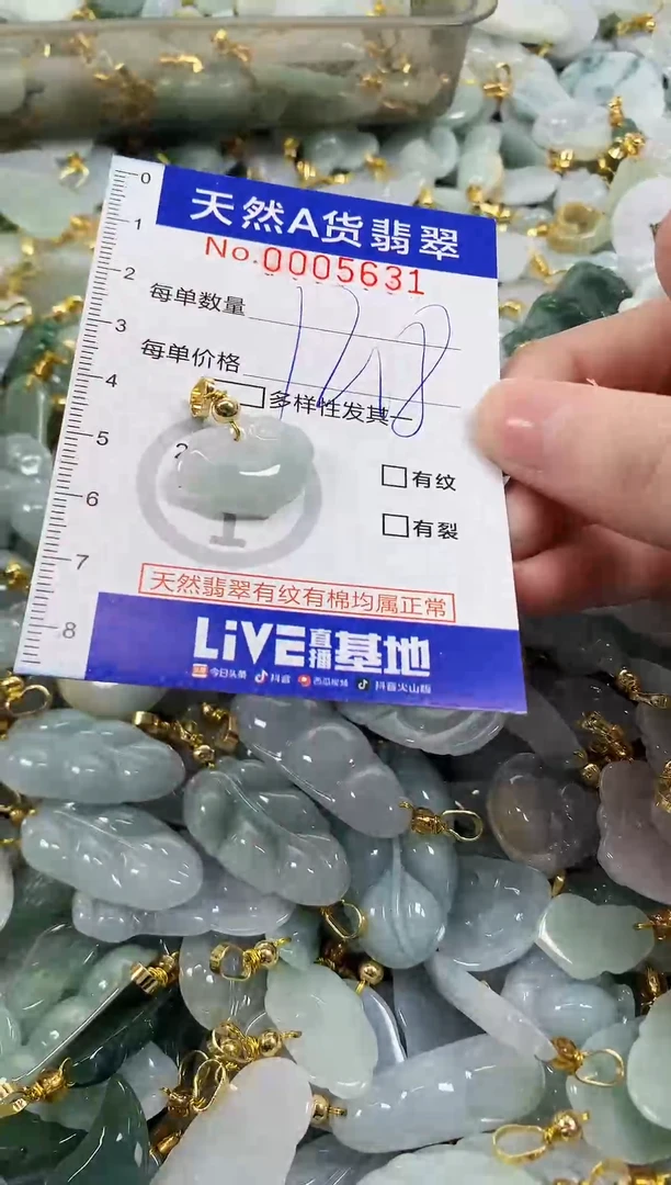 颈饰未镶嵌翡翠天然a货翡翠