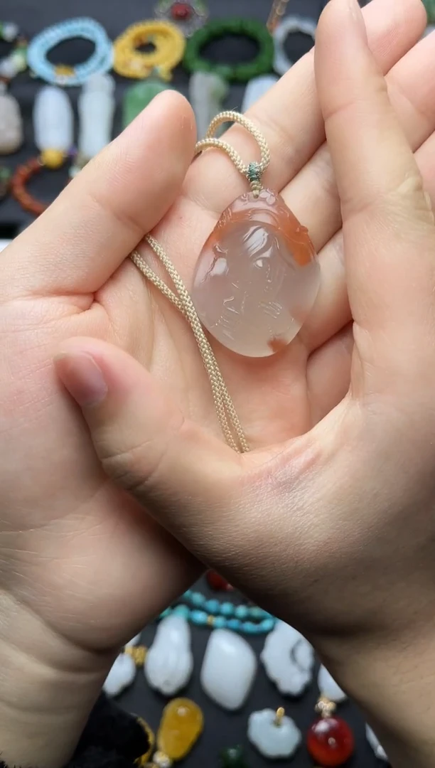 未镶嵌颈饰南红玛瑙遇贵人06