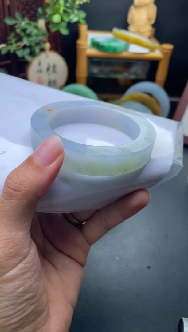 定制翡翠毛胚手镯未镶嵌毛胚定制